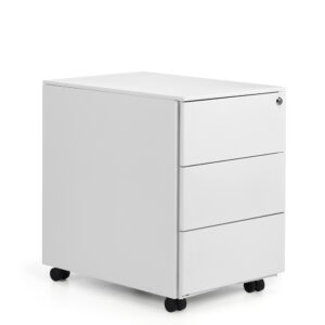 Cajonera buc con ruedas 3 cajones metálica,