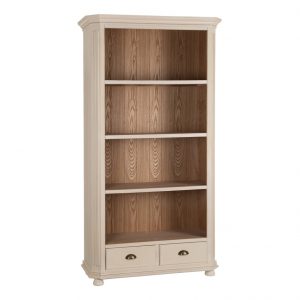 Librería de madera crema 99,50x185,5