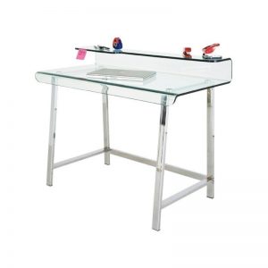 Mesa Aitana cristal-metal 110x56